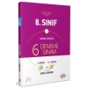8.Sınıf Deneme Tamamı Çözümlü 6 lı-Editör Yayınları