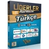 8.Sınıf Türkçe Deneme Sınavı (8 Yayın 16 Deneme) LGS - Liderler Karması Yayınları