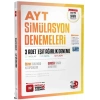 AYT Eşit Ağırlık Deneme Sınavı 3lü (2.Dönem Konularını İçermez) -İADESİZ- 3D Yayınları