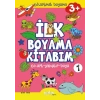 Çıkartmalı Boyama-İlk Boyama Kitabım 3+1-Pinokyo Yayınları