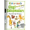 Çıkartmalı Çizgi Çalışma-Hayvanlar - Okul Öncesi- Ema Yayınları