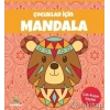 Çocuklar İçin Mandala-Turuncu-Leopar Yayınları