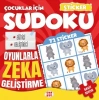 Çocuklar için Sudoku - Sticker Hediyeli Basit Seviye 1 -Dokuz Çocuk