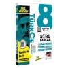 DERS ARKADAŞIM LGS 8.SINIF TÜRKÇE YIL BOYU SORU BANKASI / YARGI YAYINLARI
