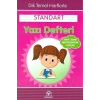 Dik Temel Harflerle Standart Çizgili - Güzel Yazı Defteri - Başkent Yayınları