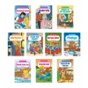 Dünya Masalları Seti (Büyük Boy - 10 Kitap Takım) 1.sınıf Hikaye- Ema Yayınları