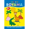 Eğlenceli Boyama kitabı – 5 Yaş Üstü 4’lü Pastel Boya Hediyeli- Muhammet Cüneyt Özcan - Parıltı yayıncılık