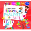 Eğlenceli Faaliyet Seti-Kırmızı Kitap - Parıltı Yayınları