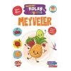 Etkinlikli Kolay Boyama Meyveler -Boyama Zamanı-Revzen Kitap