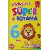 Etkinlikli Süper Boyama 6 Yaş - Revzen Kitap