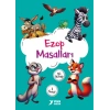 Ezop Masalları 1.Sınıf 10 Kitap+Soru Kitabı-Yuva Yayınları