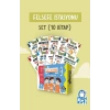 Felsefe İstasyonu 3.Sınıf Hikaye (10 Kitap) - Nakiye Esra Bulut - Mavi Kirpi Yayınları