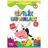 Hayvan Dostlarımız –Çiftlik Hayvanlar Seviye 2-Boyama Zamanı-Revzen Kitap