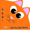 Kedi-Şekilli Boyama - Sıfır Altı Yaş Yayınları