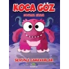 Koca Göz Boyama-Sevimli Canavarlar - Bookalemun Yayınları