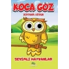 Koca Göz Boyama-Sevimli Hayvanlar - Bookalemun Yayınları
