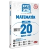 KPSS Hibrit Plus Matematik 20 Deneme - Data Yayınları