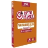 KPSS Vatandaşlık 15 te 15 Net Soru Bankası Çözümlü - Tasarı Yayınları