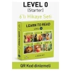 Learn to read level 0 İngilizce Hikaye Seti (6 Kitap)- Mk Publications