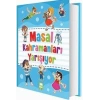 Masal Kahramanları Yarışıyor-1.Sınıf Hikaye Ciltli Masal - Fatma Işık - Ema Çocuk Yayınları