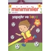 Miniminiler:Mor Kitap Yapıştır ve Boya 2+ - Parıltı Yayınları