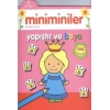 Miniminiler:Pembe Kitap Yapıştır ve Boya 2+ - Parıltı Yayınları