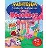 Muhteşem Çıkartmalar & Aktiviteler Minik Böcekler - The Book Company - Parıltı Yayınları