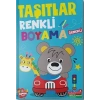 Renkli Boyama - Taşıtlar - Revzen Kitap