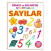 Renkli ve Eğlenceli Çıkartmalar : Sayılar - Parıltı Yayınları