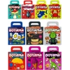 Sevimli Çantalı Boyama İnce Boyama 10 Kitap Takım-Kabile Yayınları