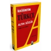 Türkçe Sözlük (İlköğretim) 2.Hamur Karton Kapak - Altın Kitaplar Yayınevi