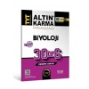 TYT Biyoloji Deneme Sınavı Video Çözümlü 30*5 - Altın Karma Yayınları