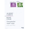 Yazışmalar 1946-1959-Albert Camus,Rene Char-Can Yayınları
