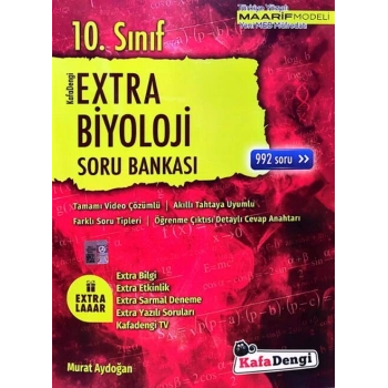 10.SINIF EXTRA BİYOLOJİ SORU BANKASI / KAFADENGİ YAYINLARI