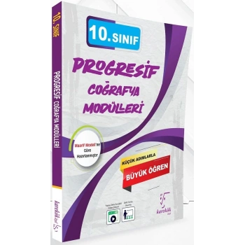 10.Sınıf Progresif Coğrafya Modülleri-Karekök Yayınları