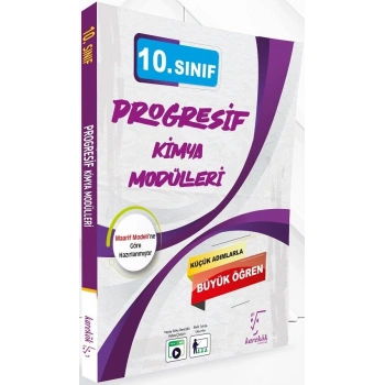 10.Sınıf Progresif Kimya Modülleri-Karekök Yayınları