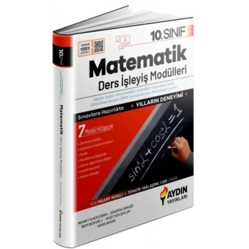 10.SINIF MATEMATİK DERS İŞLEYİŞ MODÜLLERİ / AYDIN YAYINLARI