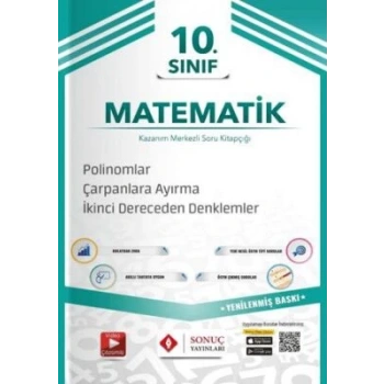 10. Sınıf Polinomlar-Çarpanlara Ayırma-2. Dereceden Denklemler-Sonuç Yayınları