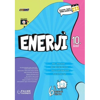 10.Sınıf Deneme Sınavı 6lı Enerji (İADESİZ)- Palme Yayınları