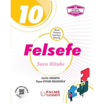 10.Sınıf Felsefe Soru Bankası -(İADESİZ)- Palme Yayınları