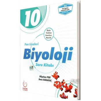 10.Sınıf Fen Liseleri Biyoloji Soru Kitab-ı(İADESİZ)- Palme Yayınları