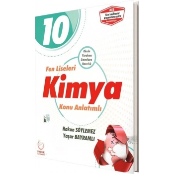 10.Sınıf Fen Liseleri Kimya Konu Anlatımlı-(İADESİZ)- Palme Yayınları