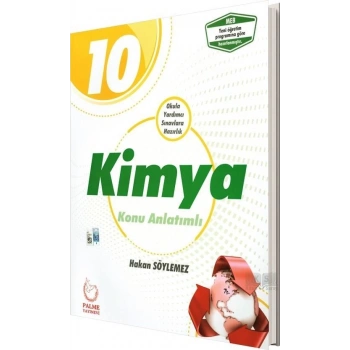 10.Sınıf Kimya Konu Anlatımlı-(İADESİZ)- Palme Yayınları