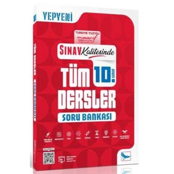 10.Sınıf Tüm Dersler Soru Bankası-Sınav Yayınları