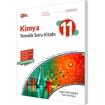 11.Sınıf Kimya Soru Bankası-Joker Tematik (İADESİZ)-Palme Yayınları