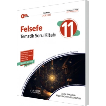 11.Sınıf Felsefe Soru Kitabı-Joker Tematik(İADESİZ)- Palme Yayınları