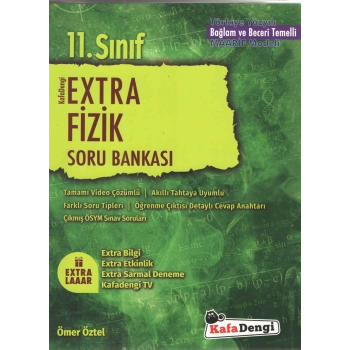 11.SINIF EXTRA FİZİK SORU BANKASI (Video Çözüm) / KAFADENGİ YAYINLARI