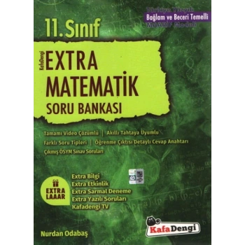 11.SINIF EXTRA MATEMATİK SORU BANKASI (Video Çözüm / KAFADENGİ YAYINLARI