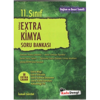 11.SINIF EXTRA KİMYA SORU BANKASI (Video Çözüm) / KAFADENGİ YAYINLARI