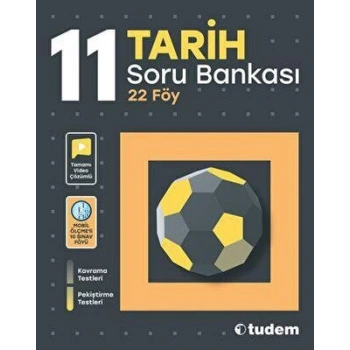 11. Sınıf Tarih Soru Bankası-Tudem Yayınları